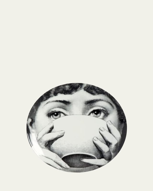 Tema E Variazioni N. 191 Drinking Tea Wall Plate